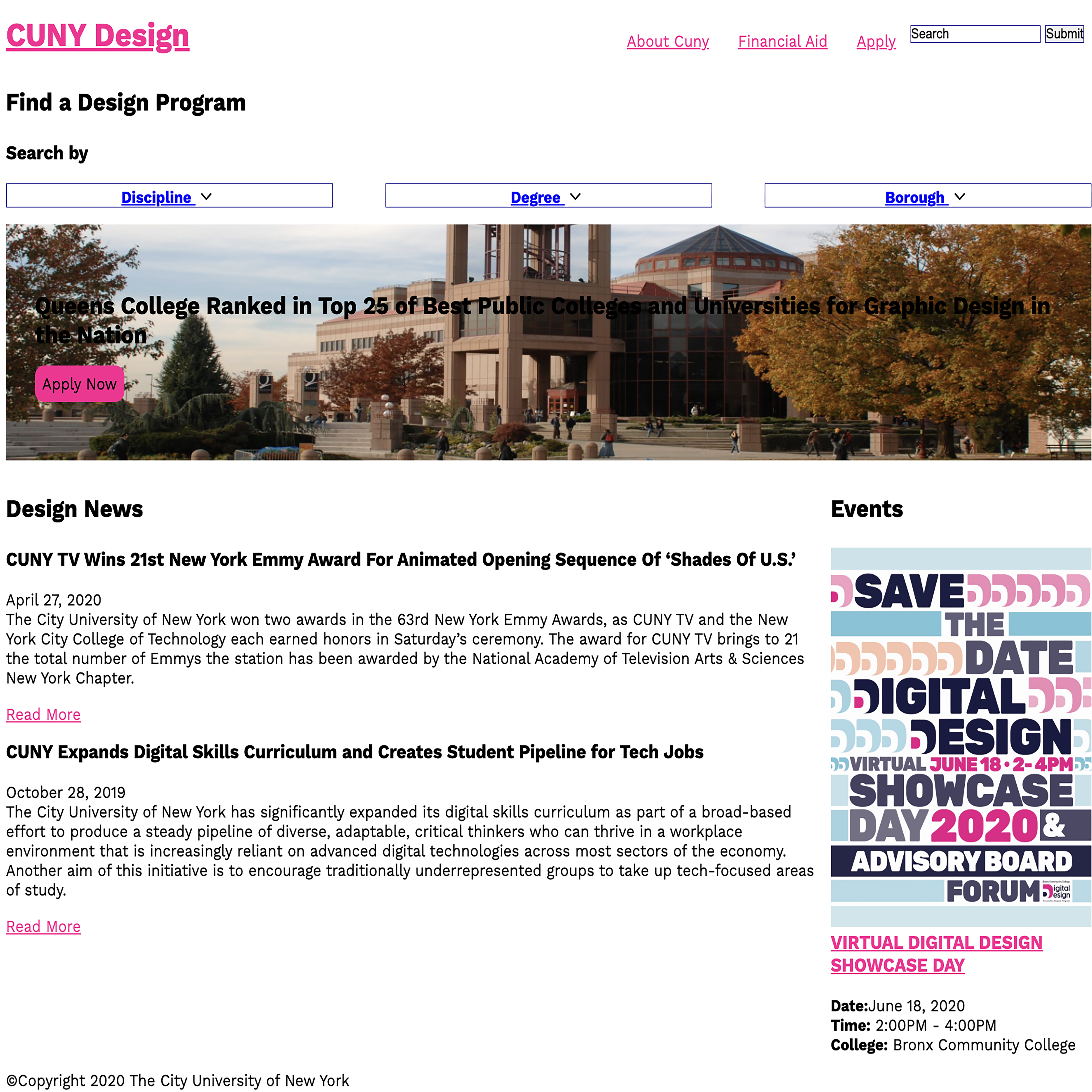 CUNY Website